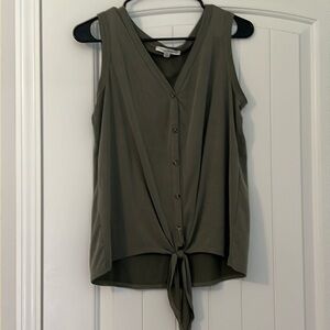Olive Green Green Envelope Shirt, size medium